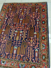 Charger l&#39;image dans la galerie, Tapis Tchalechotor tissé main n°12905_143×110
