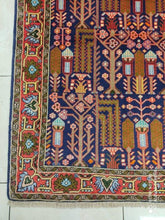 Charger l&#39;image dans la galerie, Tapis Tchalechotor tissé main n°12905_143×110
