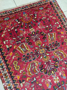 Tapis Ghachghai noué main n°8364_144×105