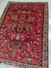 Charger l&#39;image dans la galerie, Tapis Ghachghai noué main n°8364_144×105
