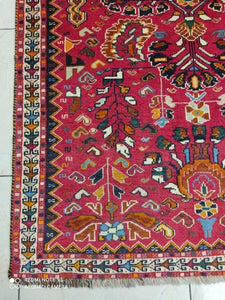 Tapis Ghachghai noué main n°8364_144×105