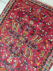 Tapis Ghachghai noué main n°8364_144×105