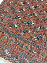 Charger l&#39;image dans la galerie, Tapis Torkaman tissé main n°7577_144×108
