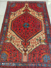 Charger l&#39;image dans la galerie, Tapis Nahavand tissé main n°16384_145×100
