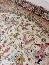 Charger l&#39;image dans la galerie, Tapis Ghom soie fait main n°19053_145×100
