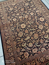 Charger l'image dans la galerie, Tapis Ghom soie noué main n°18566_145×100
