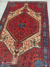 Charger l&#39;image dans la galerie, Tapis Nahavand tissé main n°16384_145×100

