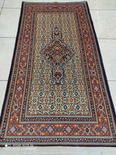 Charger l&#39;image dans la galerie, Tapis Moud tissé main n°14147_145×76
