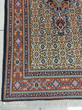 Charger l&#39;image dans la galerie, Tapis Moud tissé main n°14147_145×76
