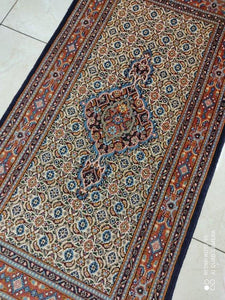 Tapis Moud tissé main n°14147_145×76