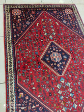 Charger l'image dans la galerie, Tapis Abadeh tissé main n°8493_145×95
