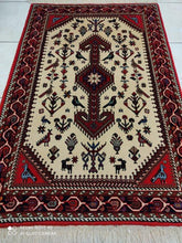 Charger l&#39;image dans la galerie, Tapis Sirjand fait main n°17013_145×98
