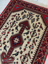 Charger l&#39;image dans la galerie, Tapis Sirjand fait main n°17013_145×98
