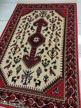 Charger l&#39;image dans la galerie, Tapis Sirjand fait main n°17013_145×98
