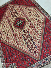 Charger l'image dans la galerie, Tapis Abadeh tissé main n°8487_148×100
