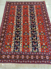 Charger l&#39;image dans la galerie, Tapis Moharamat noué main n°17060_148×105
