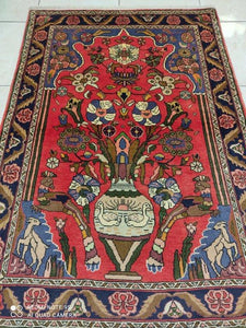 Tapis Tchalechotor tissé main n°351_150×100