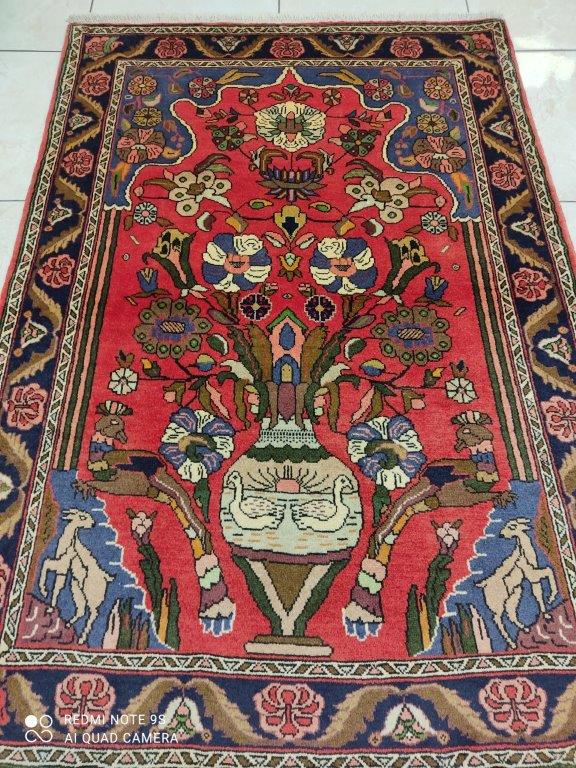 Tapis Tchalechotor tissé main n°351_150×100