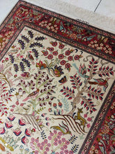 Charger l'image dans la galerie, Tapis Ghom soie tissé main n°19479_150×100

