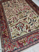 Charger l'image dans la galerie, Tapis Ghom soie tissé main n°19479_150×100
