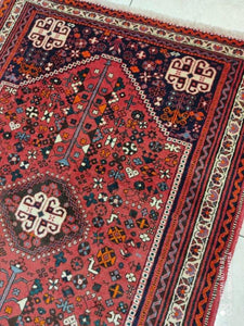 Tapis Ghachghai noué main n°10180_150×103