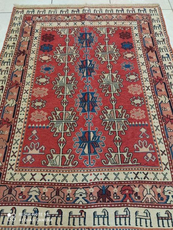 Kilim Khorassan fait main n°19752_150×110