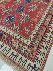 Kilim Khorassan fait main n°19752_150×110