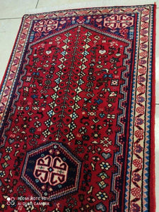 Tapis Abadeh tissé main n°3331_150×60