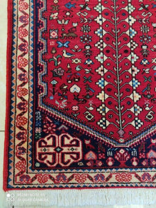 Tapis Abadeh tissé main n°3331_150×60