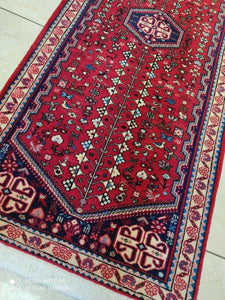 Tapis Abadeh tissé main n°3331_150×60