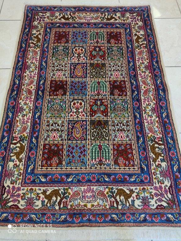 Tapis Moud fait main n°19125_150×96