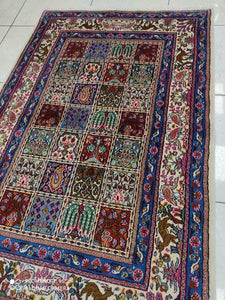 Tapis Moud fait main n°19125_150×96