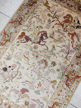 Charger l'image dans la galerie, Tapis Ghom soie tissé main n°19760_152×100
