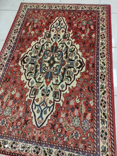Charger l'image dans la galerie, Tapis Abadeh tissé main n°6187_152×100
