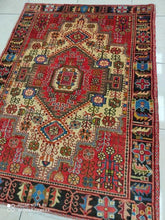 Charger l'image dans la galerie, Tapis Nahavand tissé main n°13832_152×112
