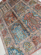 Charger l'image dans la galerie, Tapis Cachemire soie tissé main n°63_152×96
