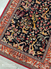 Charger l'image dans la galerie, Tapis Ghom noué main n°12591_153×101
