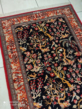 Charger l'image dans la galerie, Tapis Ghom noué main n°12591_153×101

