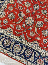 Charger l&#39;image dans la galerie, Tapis Ispahan tissé main n°14248_153×105

