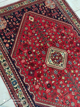 Charger l'image dans la galerie, Tapis Abadeh tissé main n°19173_153×104
