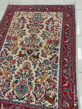 Charger l'image dans la galerie, Tapis Sarouk fait main n°1320_153×107
