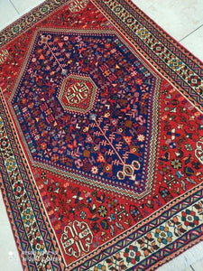 Tapis Abadeh tissé main n°19369_154×102