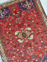 Charger l'image dans la galerie, Tapis Ghachghai noué main n°10559_155×102
