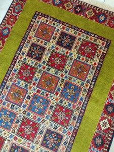 Tapis Yalameh tissé main n°19438_155×105