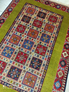 Tapis Yalameh tissé main n°19438_155×105