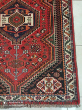 Charger l&#39;image dans la galerie, Tapis Ghachghai noué main n°10164_155×106
