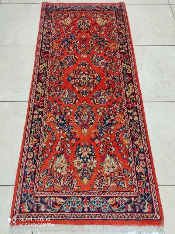 Tapis Sarouk fait main n°14791_155×67