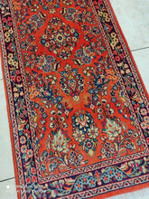 Charger l&#39;image dans la galerie, Tapis Sarouk fait main n°14791_155×67
