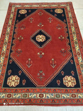 Charger l'image dans la galerie, Tapis Sirjand fait main n°17019_157×110

