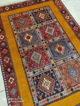 Charger l&#39;image dans la galerie, Tapis Yalameh noué main n°19440_158×108
